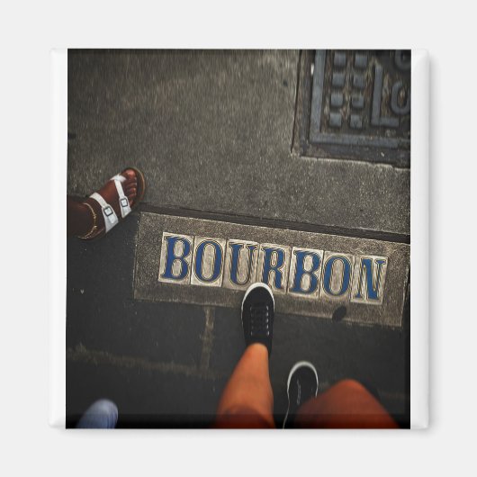Bourbon. Magnet (Vorne)
