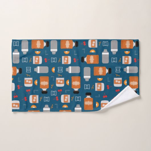 Bourbon Muster Badhandtuch Set (Handtuch)