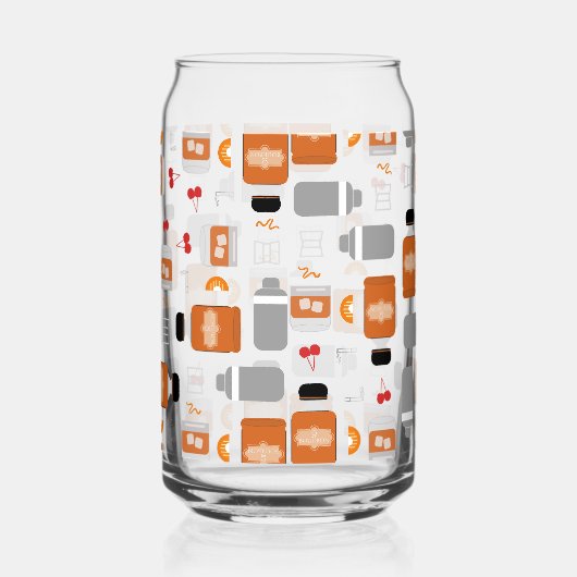 Bourbon Muster Dosenglas (Links)