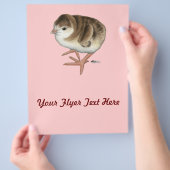 Bourbon Red Turkey Poult Flyer (Hand)