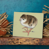 Bourbon Red Turkey Poult Fotoplatte (Seite)