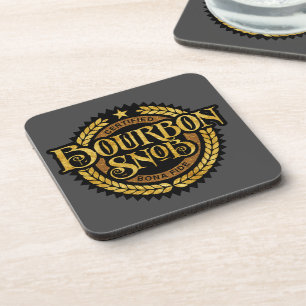 Bourbon Snob - lustiger Whiskeytrinker Getränkeuntersetzer