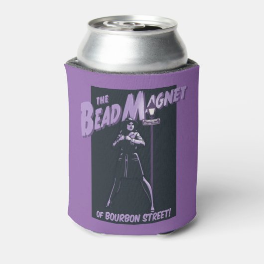 Bourbon St. Bead Magnet Dosenkühler (Kanne Rückseite)