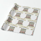 Bourbon-Straße Geschenkpapier (Ungerollt)