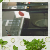 Bourbon-Straßenschild in New Orleans Küchentuch (Gefaltet)