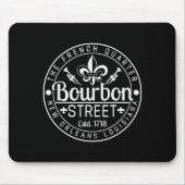 Bourbon Street French Quarter New Orleans Louisian Mousepad (Vorne)