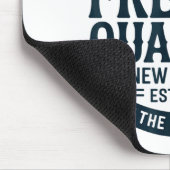 Bourbon Street French Quarter New Orleans Mardi Gr Mousepad (Ecke)