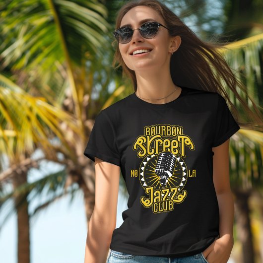 Bourbon Street Jazz Club T - Shirt