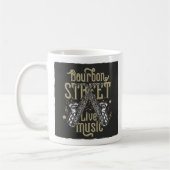 "Bourbon Street Live Music" Saxophon Kaffeetasse (Links)