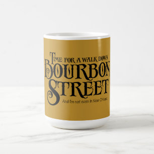 Bourbon Street - lustiger Whiskey-Trinkgenuss Kaffeetasse