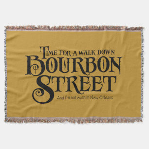Bourbon Street - lustiger Whiskey-Trinkspaß Decke