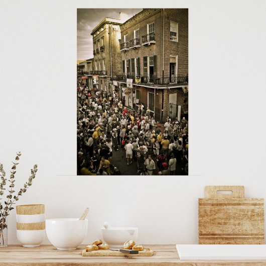Bourbon Street Poster (Küche)