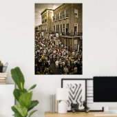 Bourbon Street Poster (Heimbüro)