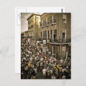 Bourbon Street Postkarte (Vorne/Hinten)