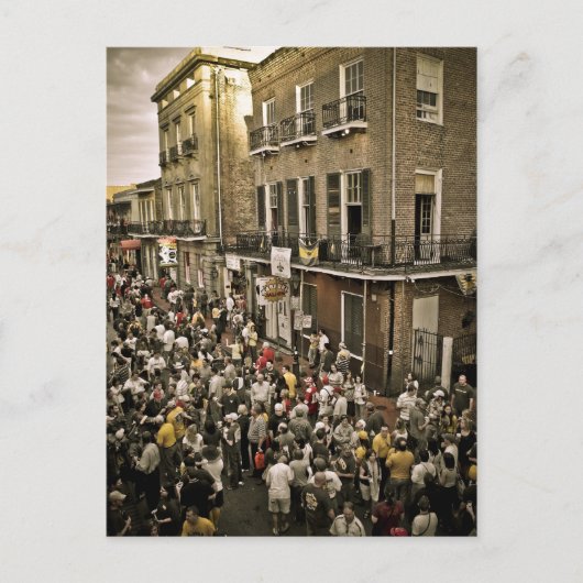 Bourbon Street Postkarte (Vorderseite)