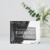 Bourbon Street Postkarte (Stehend Vorderseite)