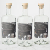 Bourbon Street Schilf Flaschenetikett Alkoholflaschenetikett (Flaschen)