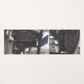 Bourbon Street Sign Yogamatte (Rückseite (Horizontal))