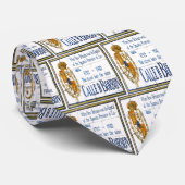 Bourbon Street Tiles Krawatte (Gerollt)