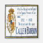 Bourbon Street Tiles Magnet (Vorne)