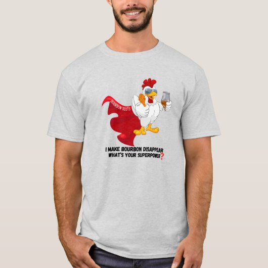 Bourbon Superpower T-Shirt (Vorderseite)