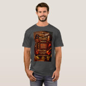 Bourbon Tasting Flavor Karte T-Shirt (Vorne ganz)