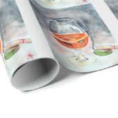 Bourbon und Rauch Geschenkpapier (Rolleneckpunkt)