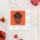 Bourbon Whiskey Art Serviette (Beispiel)