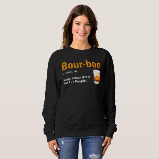 Bourbon Whiskey Bourbon Definition 2 Sweatshirt (Vorne ganz)
