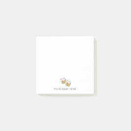 Bourbon/Whiskey Post-it Klebezettel