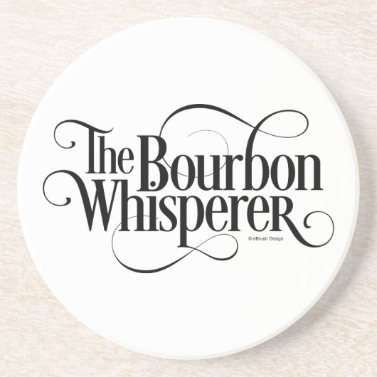 Bourbon Whisperer Drink Untersetzer (Vorne)