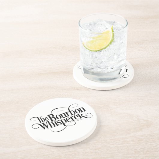 Bourbon Whisperer Drink Untersetzer (Seite)