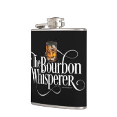 Bourbon Whisperer Hip Flask Flachmann (Links)