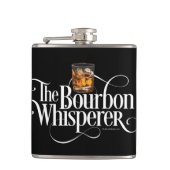 Bourbon Whisperer Hip Flask Flachmann (Vorderseite)