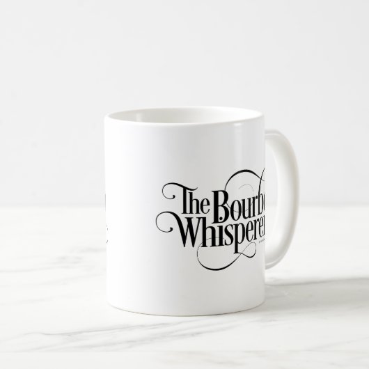 Bourbon Whisperer Kaffeetasse (VorderseiteRechts)
