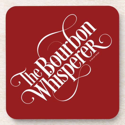 Bourbon Whisperer Untersetzer (Vorderseite)
