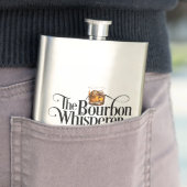 Bourbon Whisperflasche Flachmann (Beispiel)