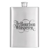 Bourbon Whisperflasche Flachmann (Vorderseite)