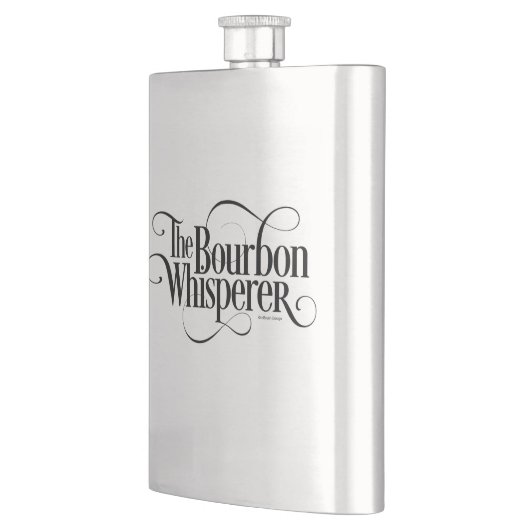 Bourbon Whisperflasche Flachmann (Links)