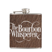 BourbonWhisperer Flachmann (Vorderseite)