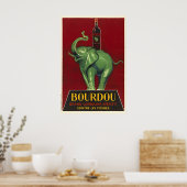 Bourdou Vintage Aperitif Poster (Küche)
