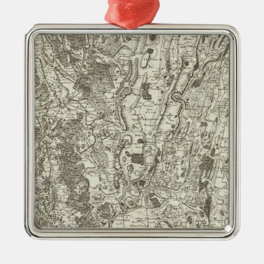 Bourgen Bresse Silbernes Ornament (Vorne)