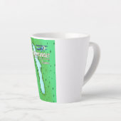 Bourget-Frankreich schönes Reiseplakat Milchtasse (Rechte Ecke)