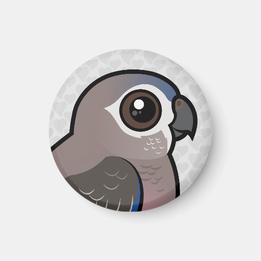 Bourke-Papagei Magnet (Vorne)