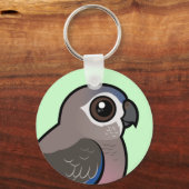 Bourke-Papagei Schlüsselanhänger (Vorderseite)