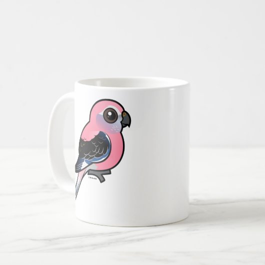 Bourkes Parakeet Kaffeetasse (Vorderseite Links)