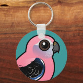 Bourke's Parakeet Schlüsselanhänger (Vorderseite)