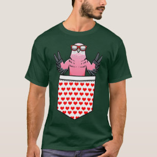 Bourkex27s Papagei Bird Lover Parakeet 4 T-Shirt
