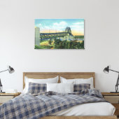 Bourne Bridge über Cape Cod Canal View Leinwanddruck (Insitu (Schlafzimmer))