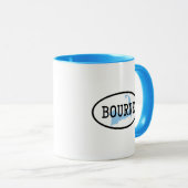 Bourne, MA-Kaffee-Tasse Tasse (VorderseiteRechts)